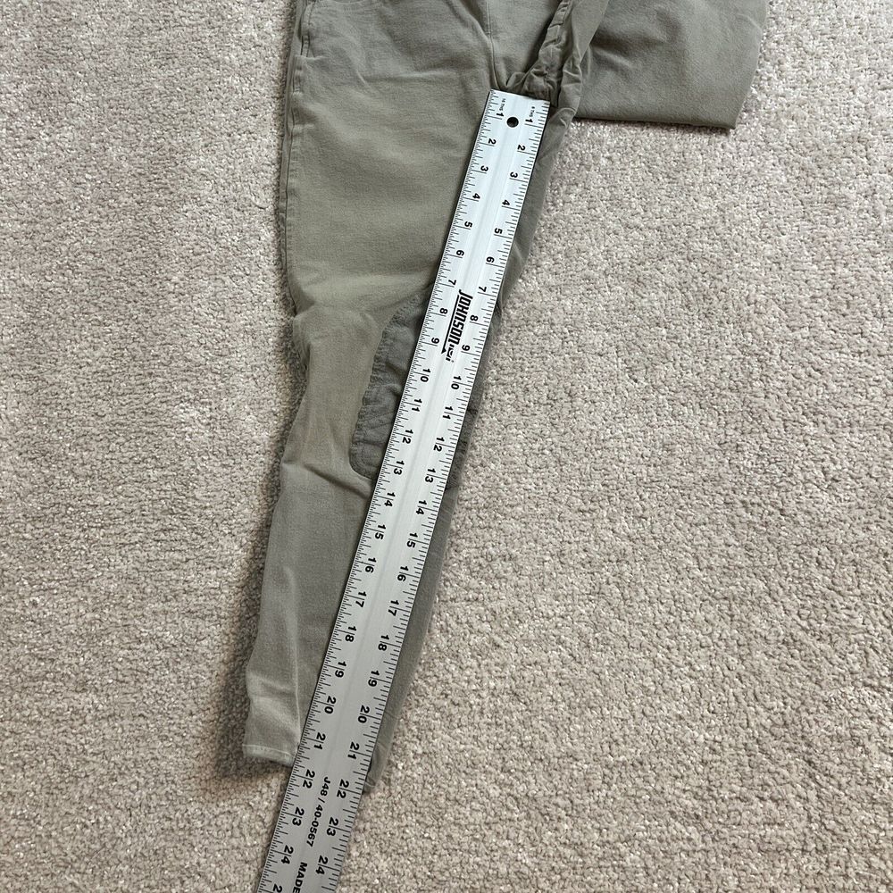Grand Prix Breeches Zip Beige Size 26R Waist Horse Riding Outdoors Tan - Picture 9 of 13